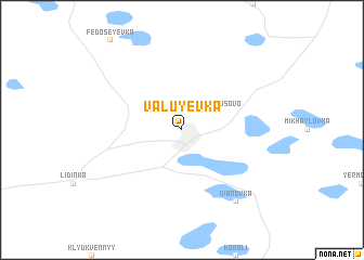 map of Valuyevka