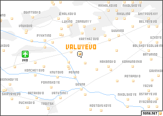 map of Valuyevo