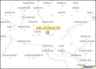 map of Valvenedizo