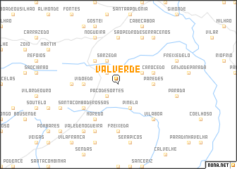 map of Valverde