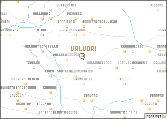 map of Valvori