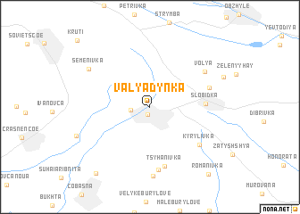 map of (( Valyadynka ))