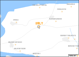 map of Valy