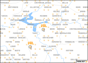 map of Val