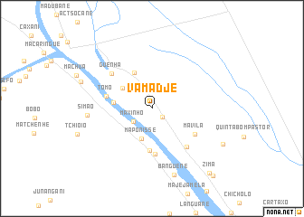 map of Vamadje