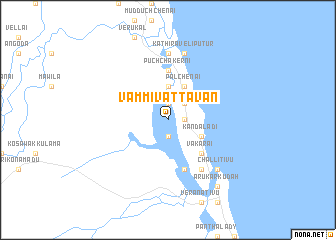 map of Vammivattavan