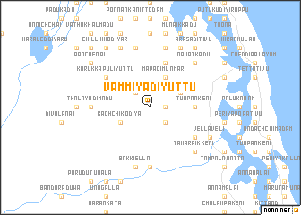 map of Vammiyadiyuttu