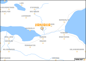 map of Vamvakiá