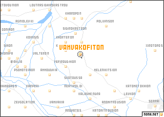 map of Vamvakófiton