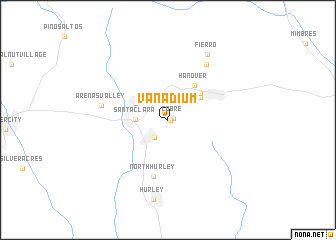 map of Vanadium