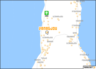 map of Vanadjou