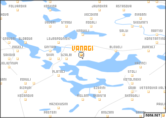 map of Vanagi