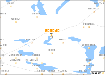 map of Vanaja