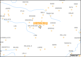 map of Vana-Kaiu