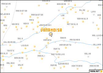 map of Vanamõisa