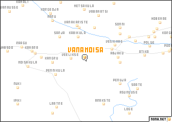 map of Vanamõisa