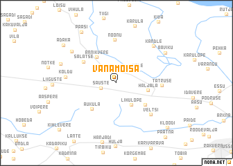 map of Vanamõisa