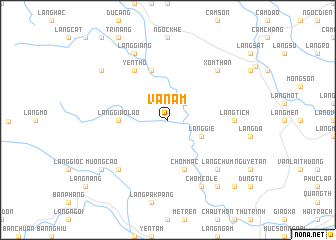 map of Vân Am