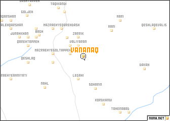 map of Vananaq