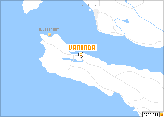 map of Vananda