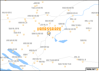 map of Vanassaare