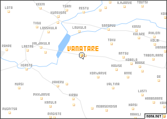 map of Vanatare