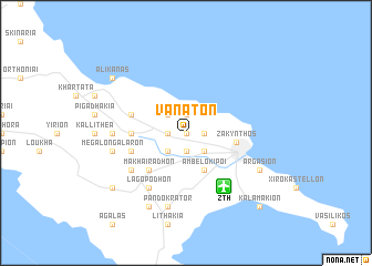 map of Vanáton