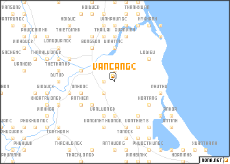 map of Văn Cang (2)