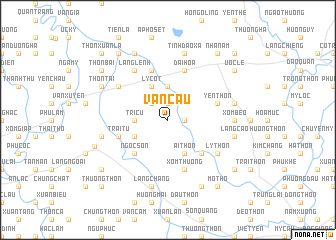 map of Vân Cầu