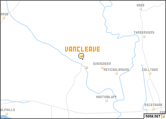 map of Vancleave