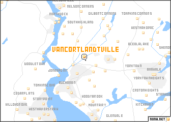 map of Van Cortlandtville