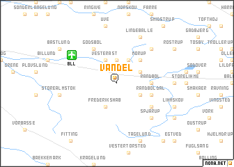 map of Vandel