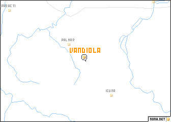 map of Vandiola