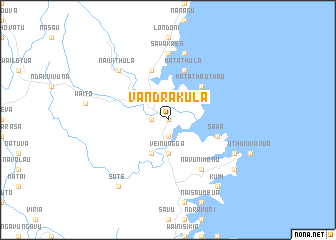 map of Vandrakula