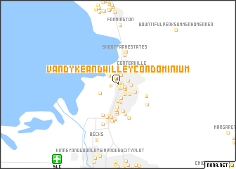 map of Van Dyke and Willey Condominium