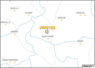 map of Van Dyks