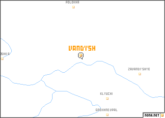 map of Vandysh