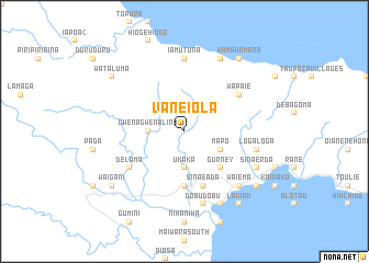 map of Vaneiola