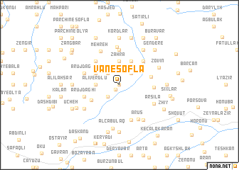 map of Vān-e Soflá