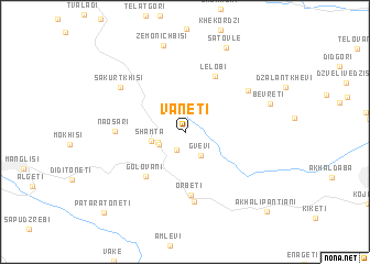 map of Vaneti
