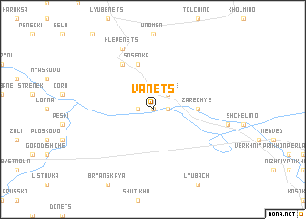 map of Vanets