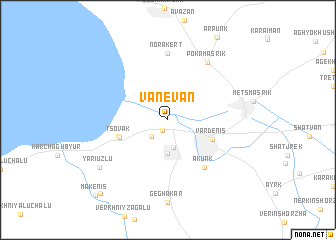 map of Vanevan