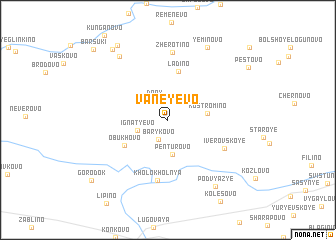 map of Vaneyevo