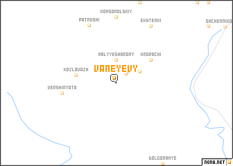 map of Vaneyevy