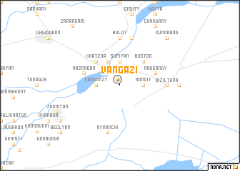 map of Vangazi