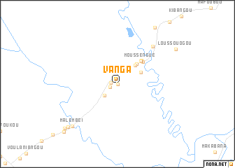 map of Vanga
