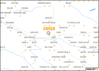 map of Vånga