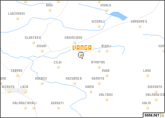 map of Vanga