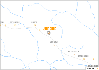 map of Vangba