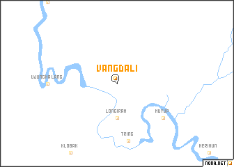 map of Vangdali